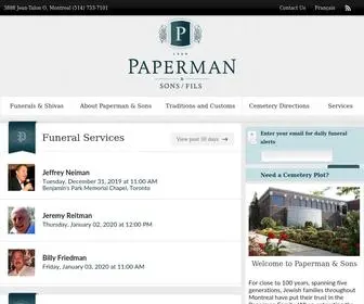 Paperman.com(Paperman & Sons) Screenshot