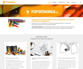 Papermania.es(Inicio) Screenshot