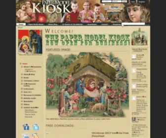 Papermodelkiosk.com(Papermodelkiosk) Screenshot