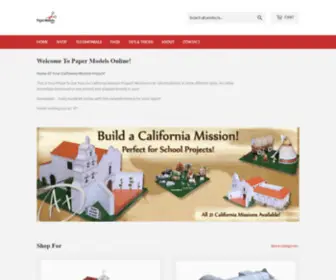 Papermodelsonline.com(Paper Models) Screenshot