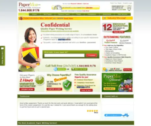 Papermoz.com(Paper Moz) Screenshot