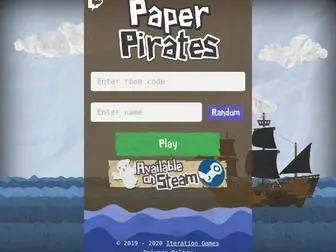 Paperpirat.es(Join a Paper Pirates Game) Screenshot