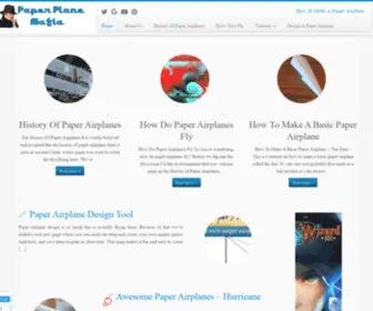 Paperplanemafia.com(Paper Plane Mafia) Screenshot