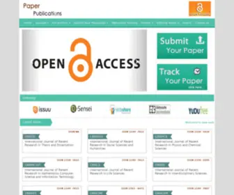 Paperpublications.org(Paper publications) Screenshot