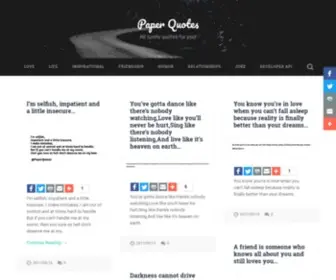 Paperquotes.com(PaperQuotes API) Screenshot