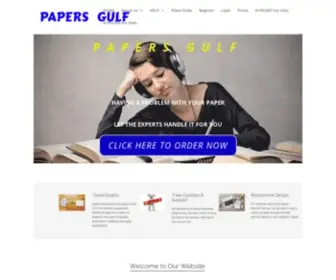 Papersgulf.com(Papers Gulf) Screenshot