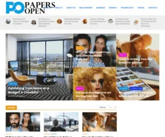 Papersopen.com(Papers Open) Screenshot