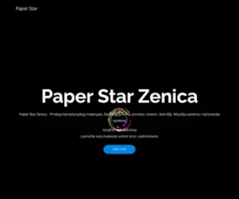 Paperstar.ba(Paper Star Zenica) Screenshot