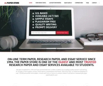 Paperstore.net(The Paper Store) Screenshot