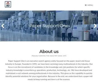 Papersupportone.com(Paper Support 1) Screenshot