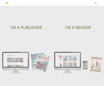 Paperton.com(App solutions for magazines) Screenshot