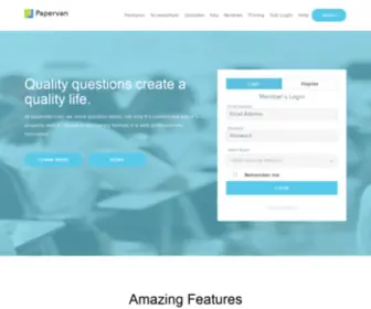 Papervan.com(Papervan) Screenshot