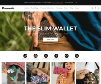 Paperwallet.com(Slim Minimalist Wallets for Men and Women) Screenshot