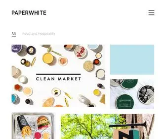 Paperwhite-Studio.com(Design and Branding) Screenshot