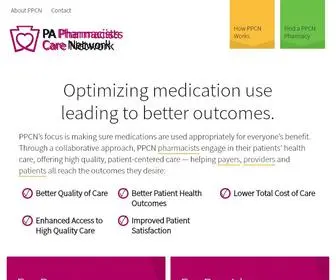 Papharmacistsnetwork.com(PA Pharmacists Care Network’s focus) Screenshot