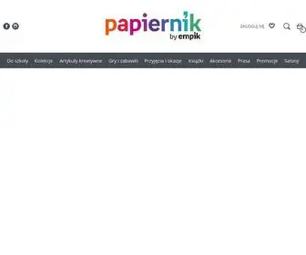 Papiernikbyempik.com(Ołówek) Screenshot