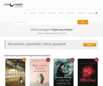 Papierowyksiezyc.pl(Wydawnictwo Papierowy Księżyc) Screenshot