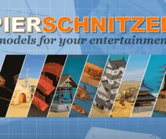 Papierschnitzel.com(Delivering paper models for your entertainment) Screenshot