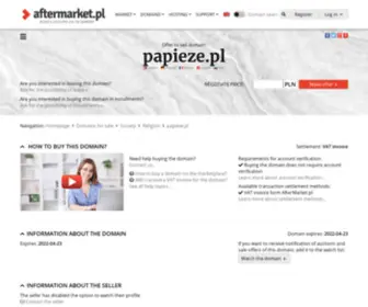 Papieze.pl(Cena domeny) Screenshot