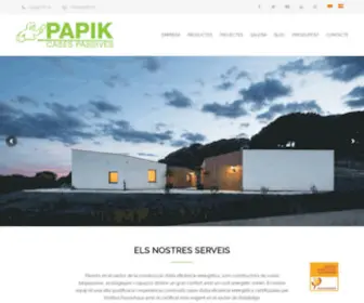 Papik.cat(Papik Cases Passives) Screenshot