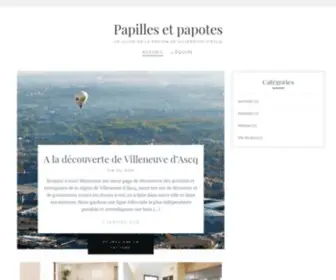 Papillesetpapotes.com(Papilles et papotes) Screenshot