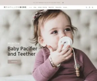 Papillonbebe.com(Shopify Template) Screenshot