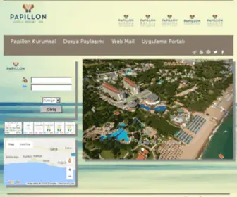 Papillonhotels.net(Papillon Hotels) Screenshot