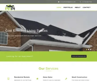 Papiproperties.com(PAPI) Screenshot