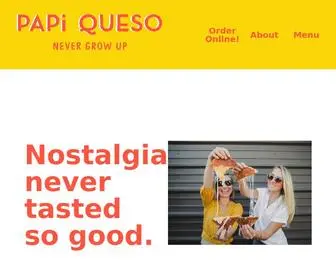 Papiquesoclt.com(Papi Queso) Screenshot