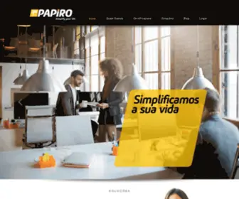 Papiro.pt(Transformação digital) Screenshot