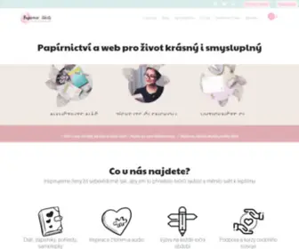 Papirovestesti.cz(Úvod) Screenshot