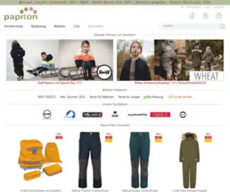 Papiton.de(Ihr Online Shop für Kinder) Screenshot