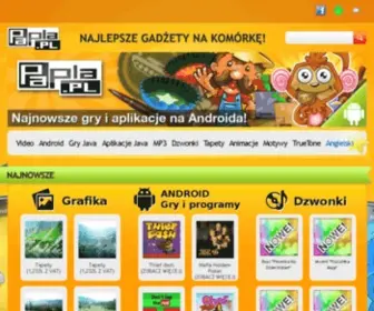 Papla.pl(Dzwonki, gry android i java, tapety) Screenshot