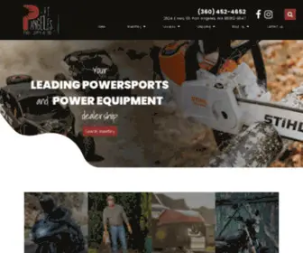 Papowerequipment.com(Home Port Angeles Power Equipment Port Angeles) Screenshot