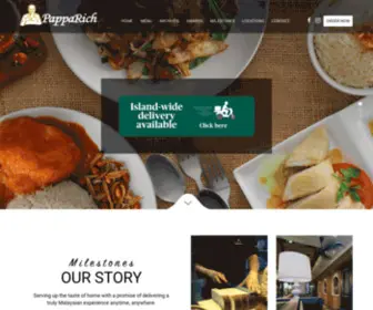 Papparich.com.sg(Asia's Top Brand) Screenshot