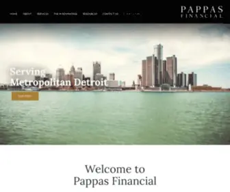 Pappasfinancial.com(An Independent Advisory Firm) Screenshot