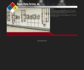 Pappaspiping.com(Pappas Piping Services) Screenshot