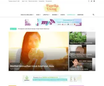 Paprikaliving.com(Healthy and Sustainable Lifestyle Magazine) Screenshot