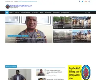 Papuabaratnews.co(Papuabaratnews) Screenshot