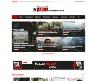 Papuadalamberita.com("BACAAN KITA" berkedudukan di Kabupaten Manokwari) Screenshot