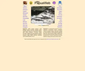 Papuaweb.org(Informasi Papua) Screenshot