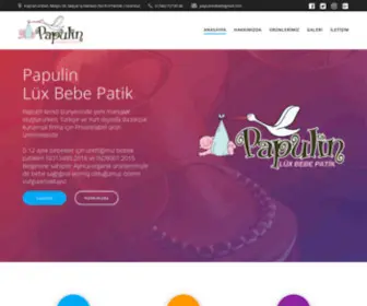 Papulin.com(Papulin Lüx Bebe Patik) Screenshot