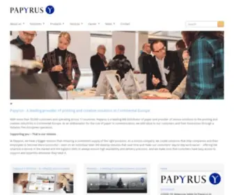 Papyrusgroup.com(Papyrus Group) Screenshot