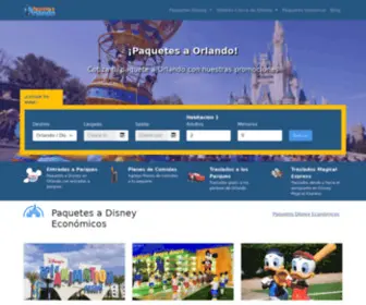 Paquetesaorlando.com.mx(Paquetes a Orlando) Screenshot