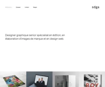 Paquindesign.com(Réalisations) Screenshot