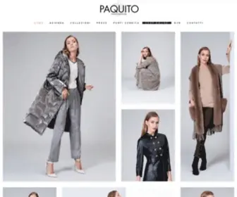 Paquitoprontomoda.com(Abbigliamento Pronto Moda Donna B2B e Online Shop) Screenshot