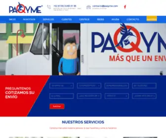 PaqYme.com(PAQUETERIA Y MENSAJERIA EXPRESS) Screenshot