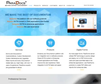 Para-Docs.com(HOME) Screenshot
