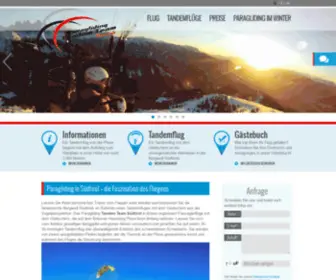 Para-Tandemteam.com(Paragleiten) Screenshot