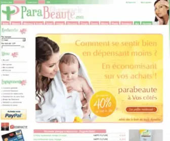 Parabeaute.com(Produits beauté) Screenshot